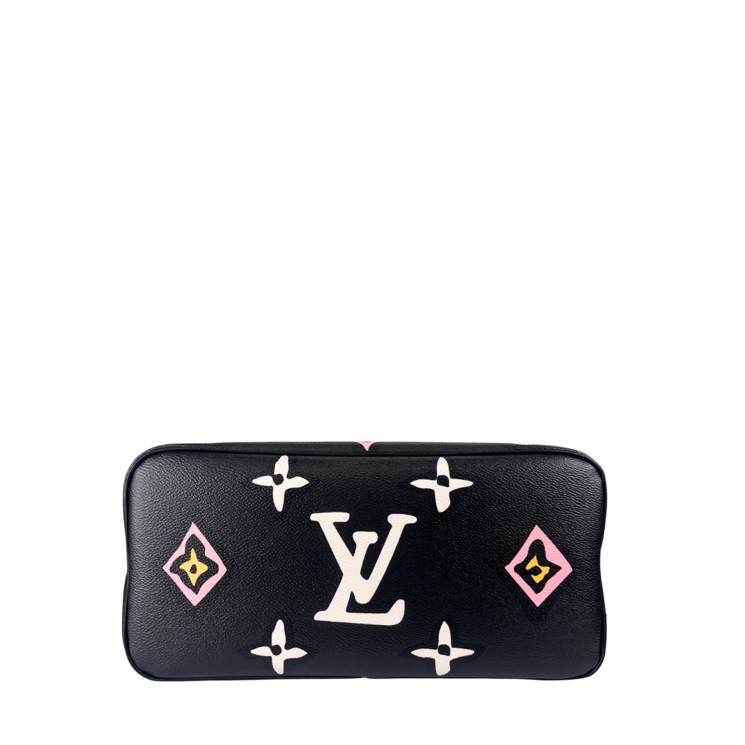 Louis Vuitton Limited Edition Wild At Heart Neverfull MM Set