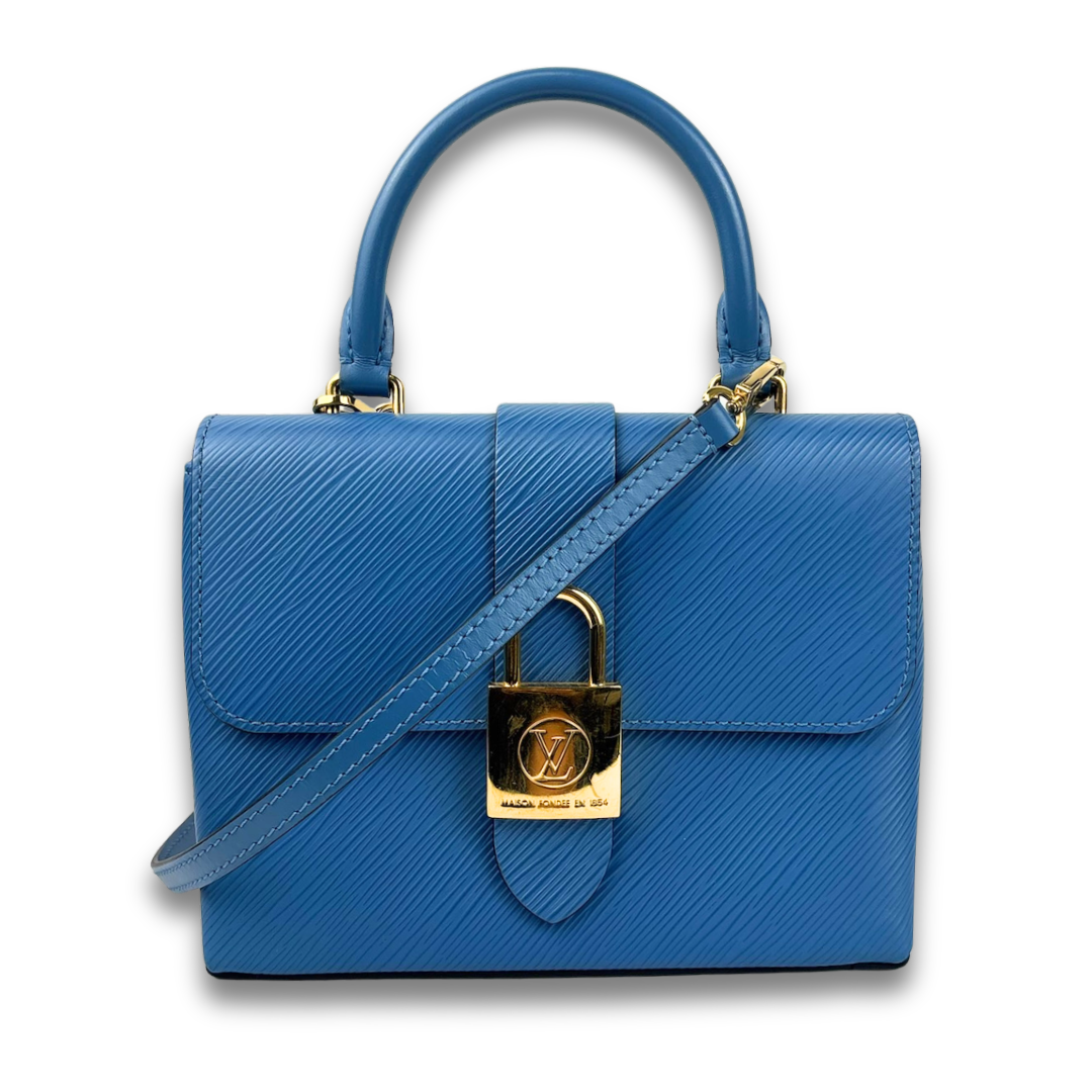Louis Vuitton Blue Epi Leather Locky BB