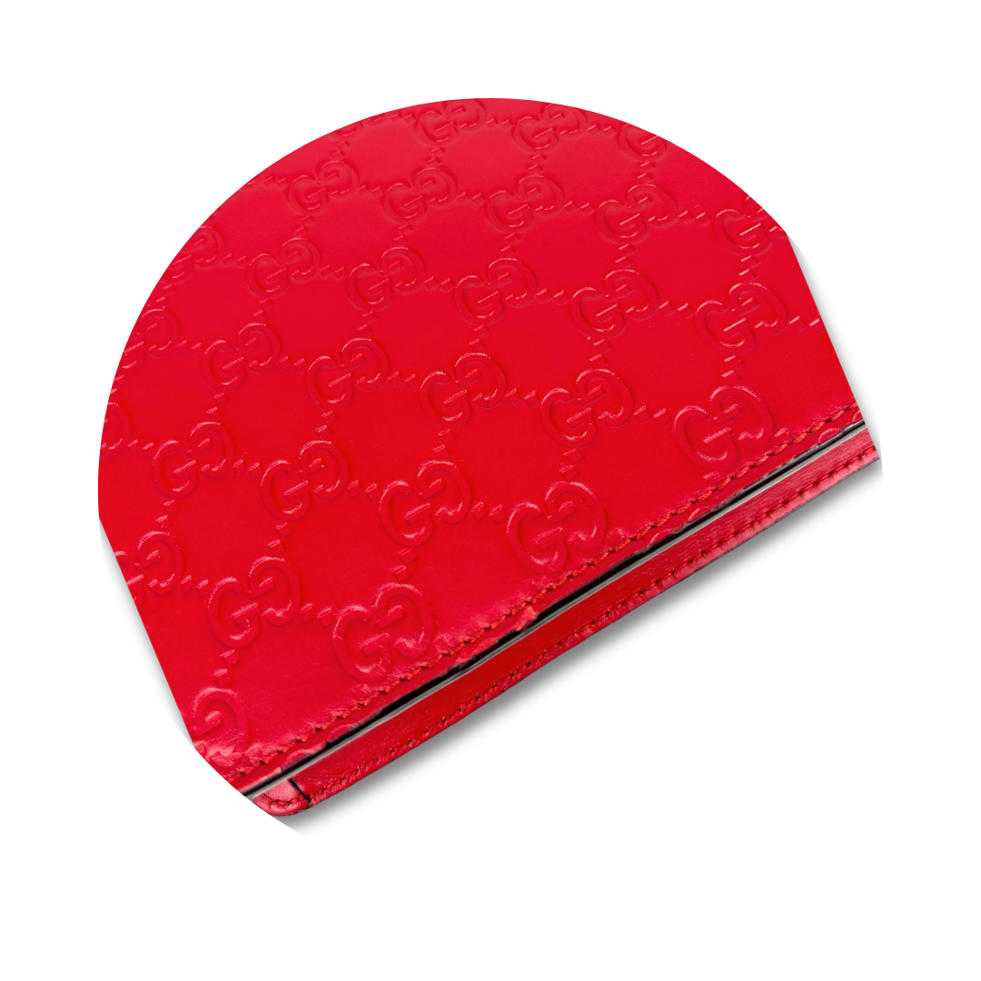 Gucci Guccissima Red Document Holder