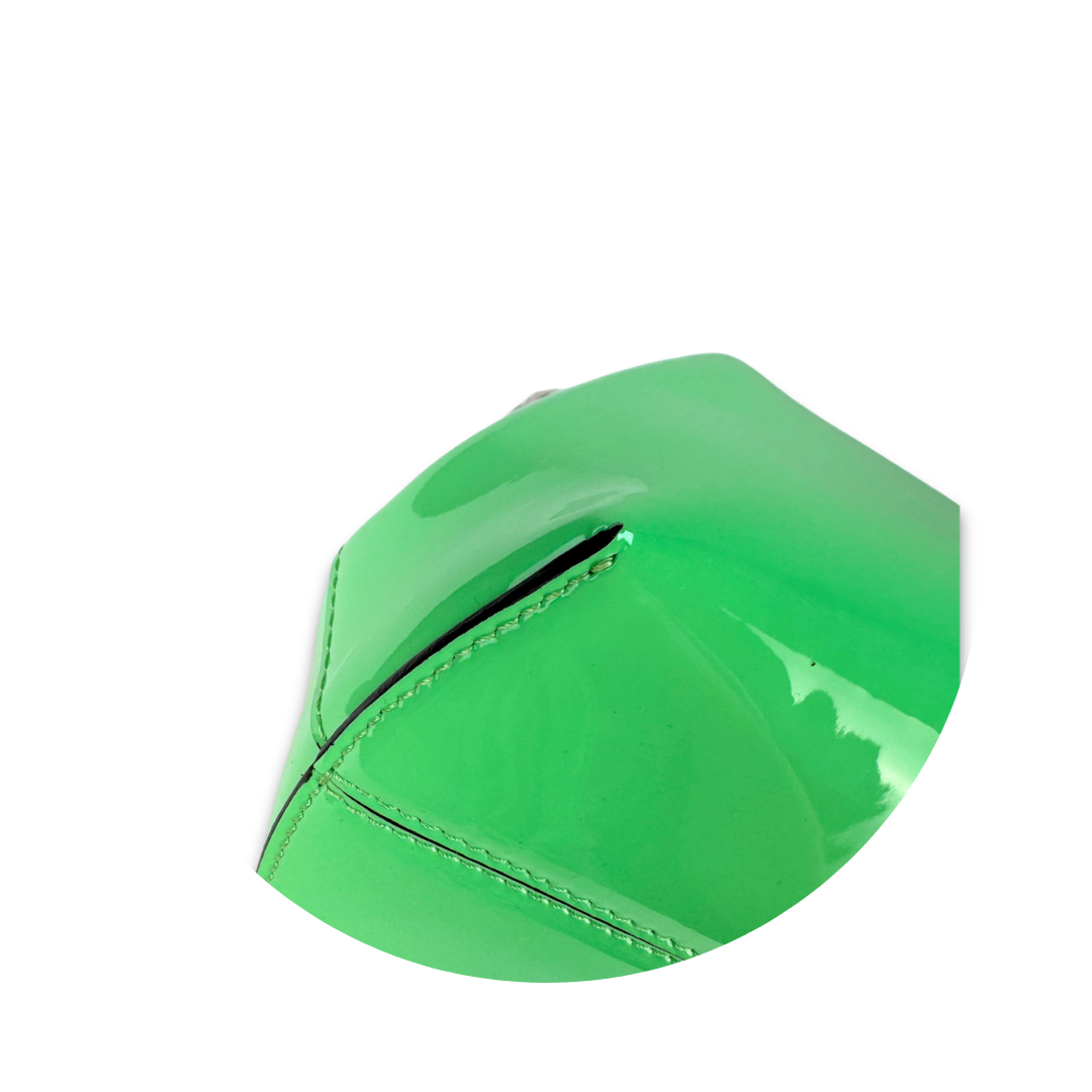 Fendi Lime Green Patent Leather First