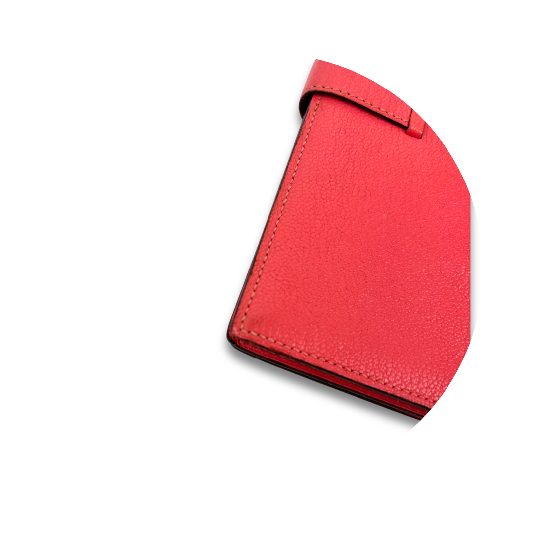 Hermès Pink Swift Bearn Wallet