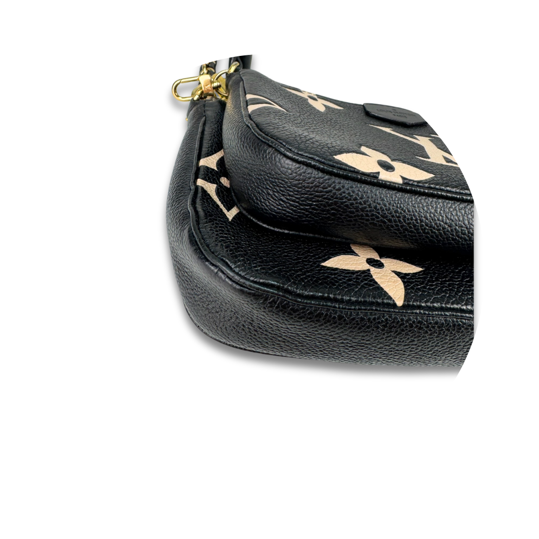 Louis Vuitton Bicolor Empreinte Multi Pochette Accessoires