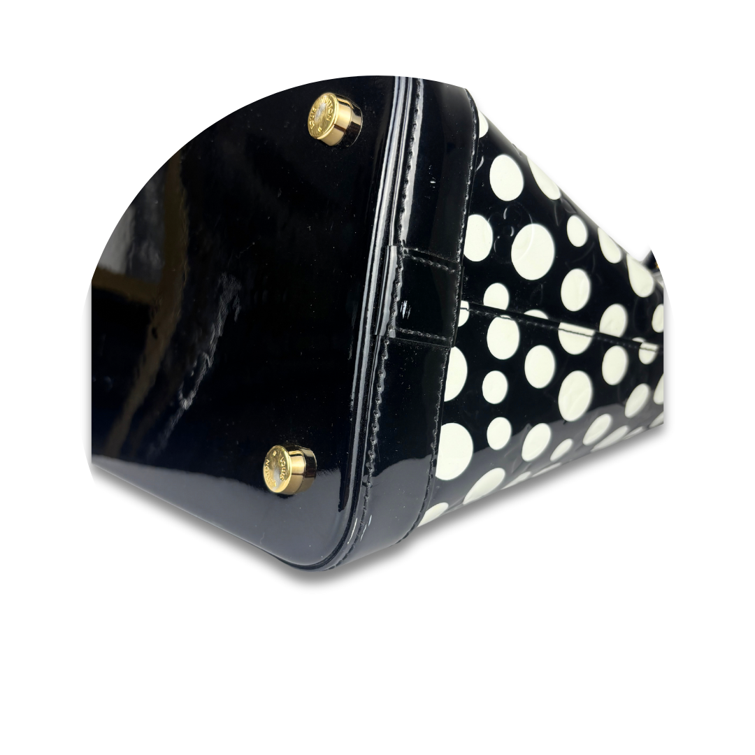 Louis Vuitton Kusama Infinity Dots Vernis Lockit MM