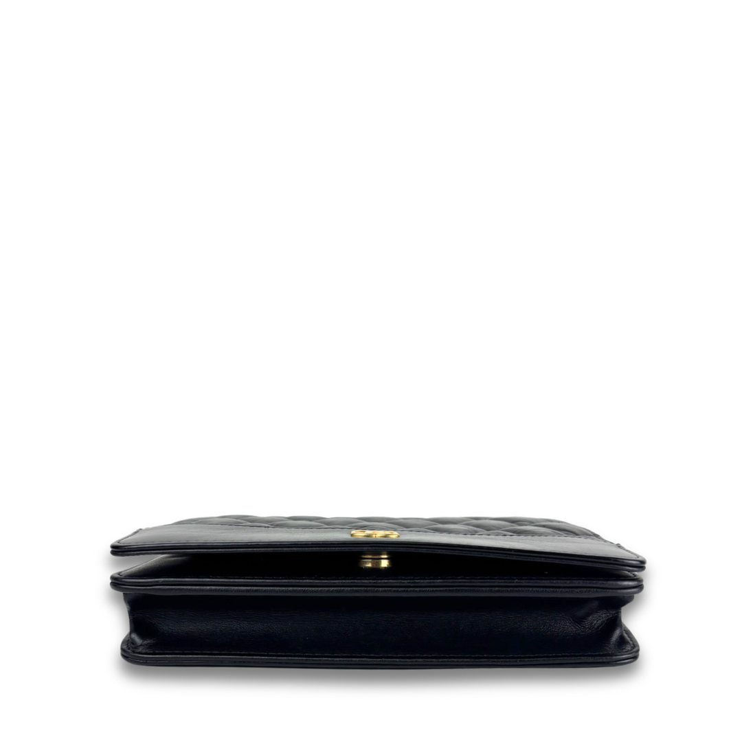 Chanel Black Gabrielle Wallet on Chain
