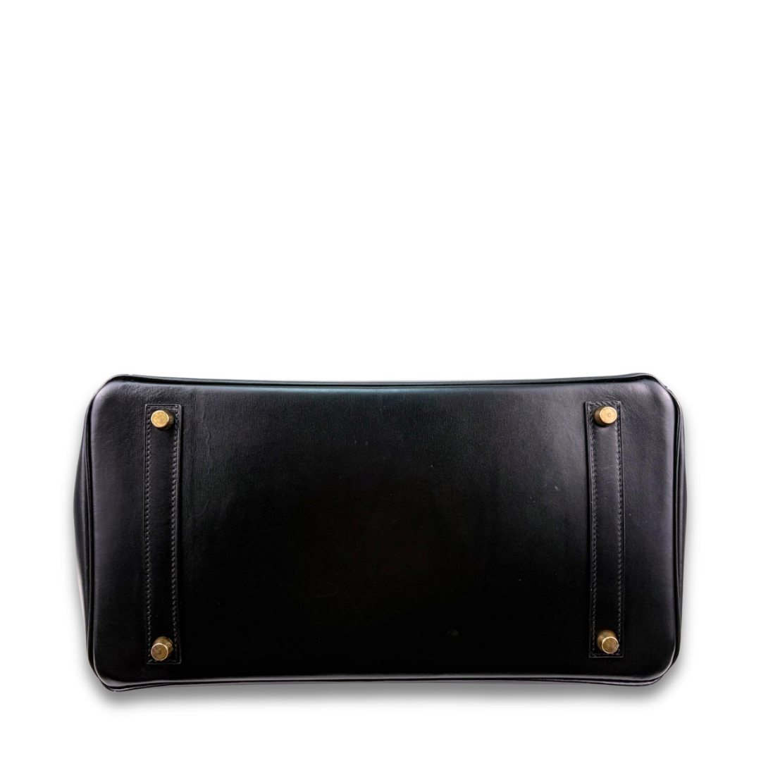Hermès Box Calf Birkin 35 Noir