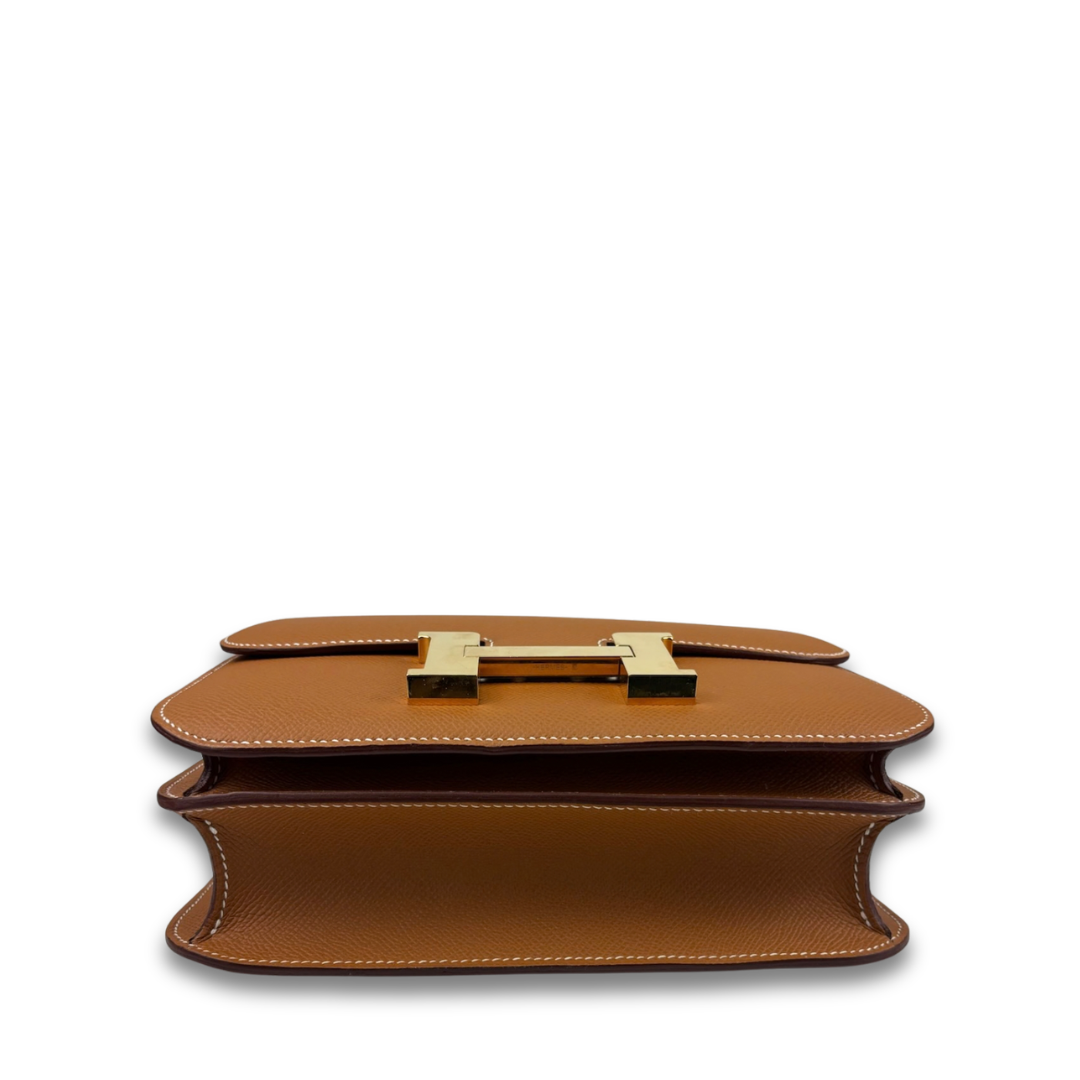 Hermès Epsom Constance 24 Gold