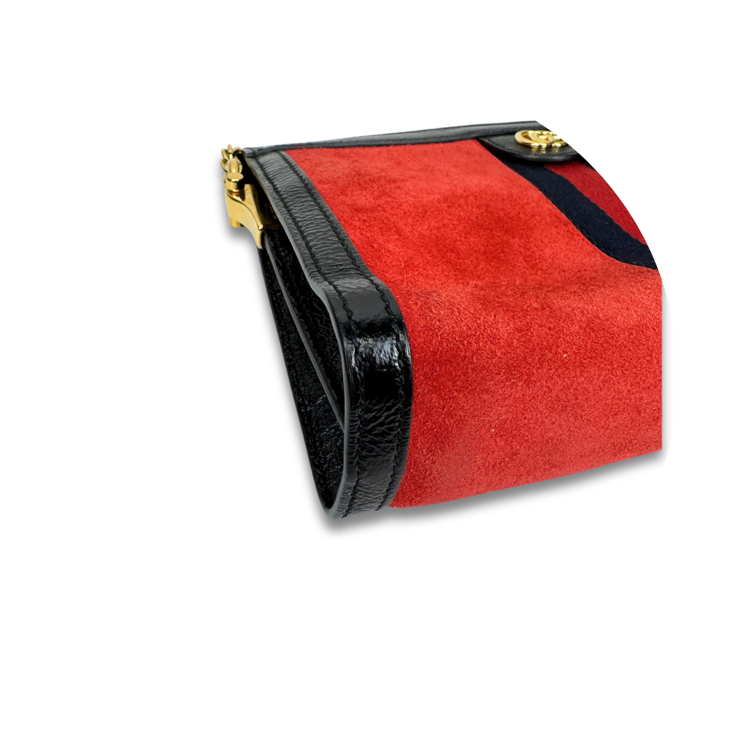 Gucci Ophidia Medium Suede Shoulder Bag