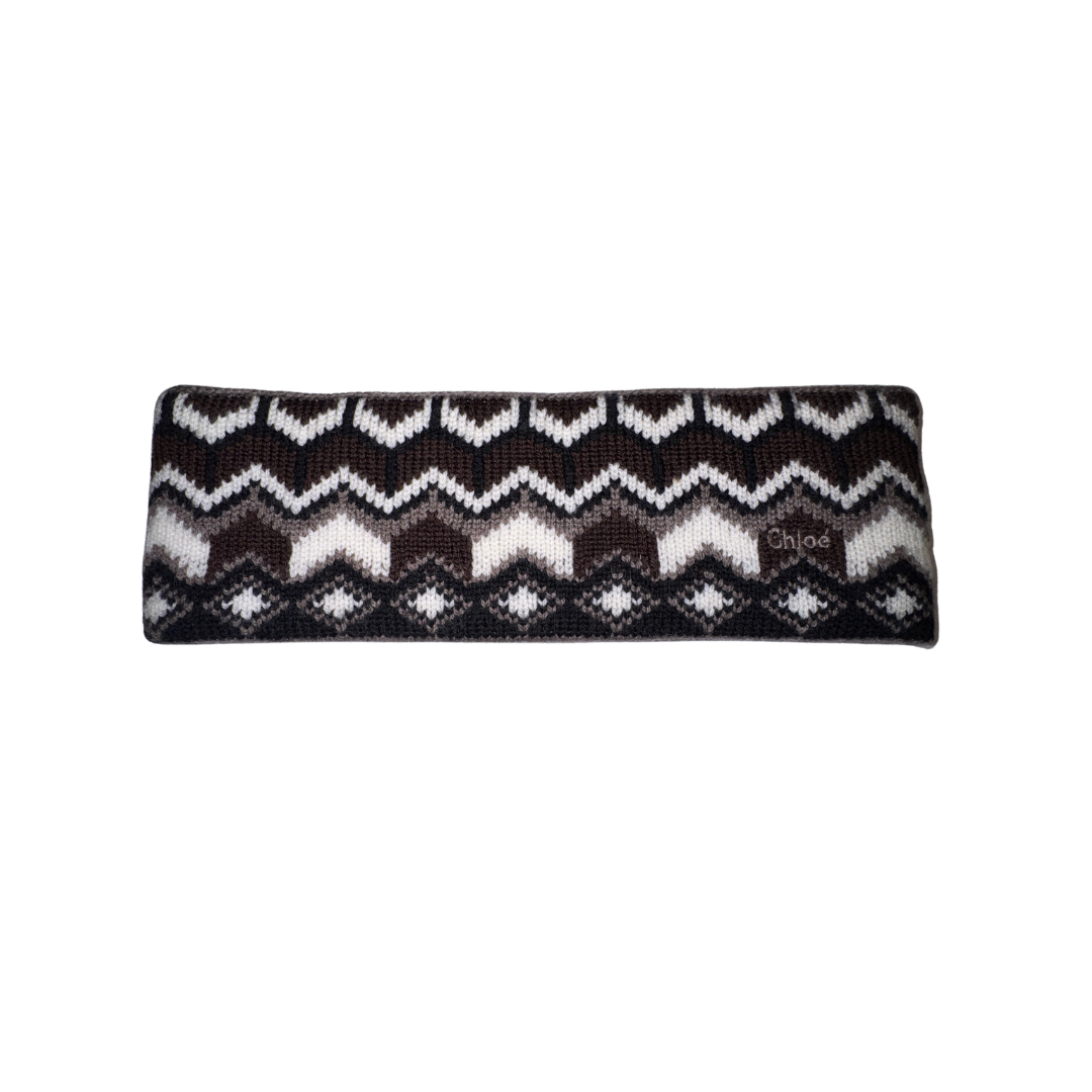 Chloe Knit Fair Isle Headband