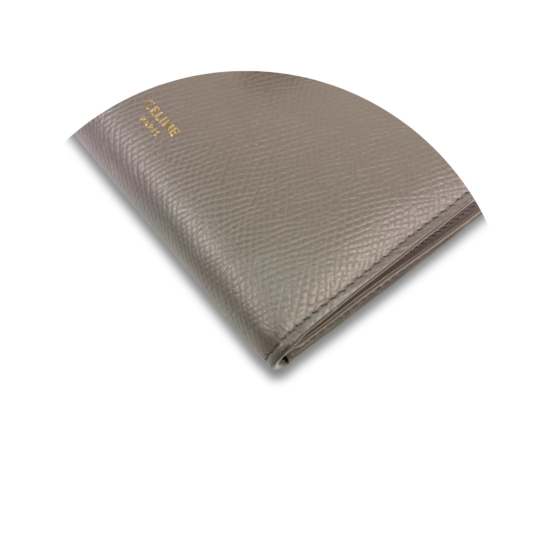 Celine Grey Medium Strap Wallet
