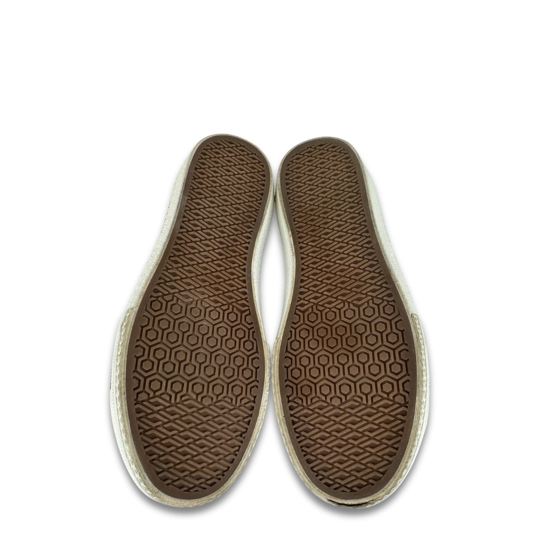 Burberry Plaid Low Top Sneakers - Size 39