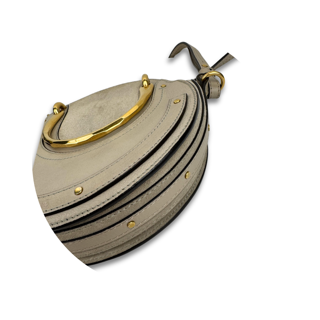 Chloe Beige Pixie Crossbody Bag