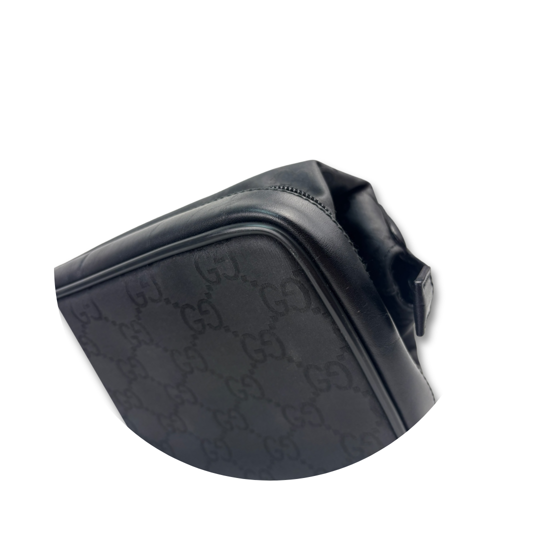 Gucci Black GG Supreme Toiletry