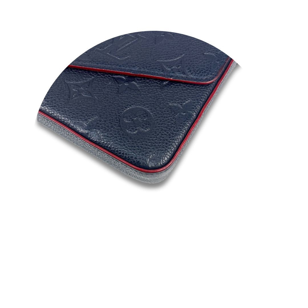 Louis Vuitton Navy Empreinte Pochette Felicie