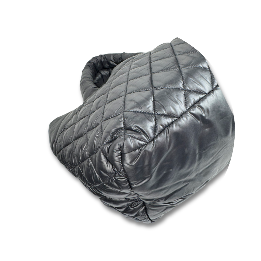 Chanel Black Nylon Coco Cocoon Tote