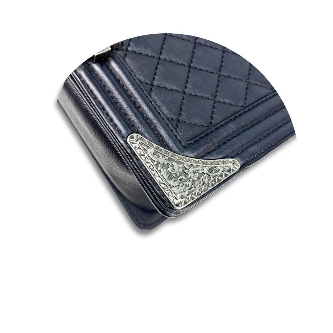 Chanel Medium Black Paris-Dallas Boy Bag