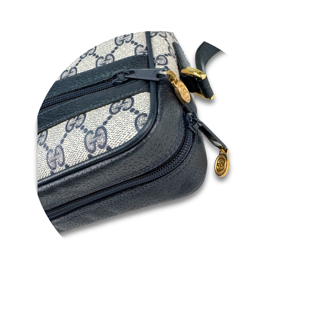 Gucci Navy Vintage Crossbody