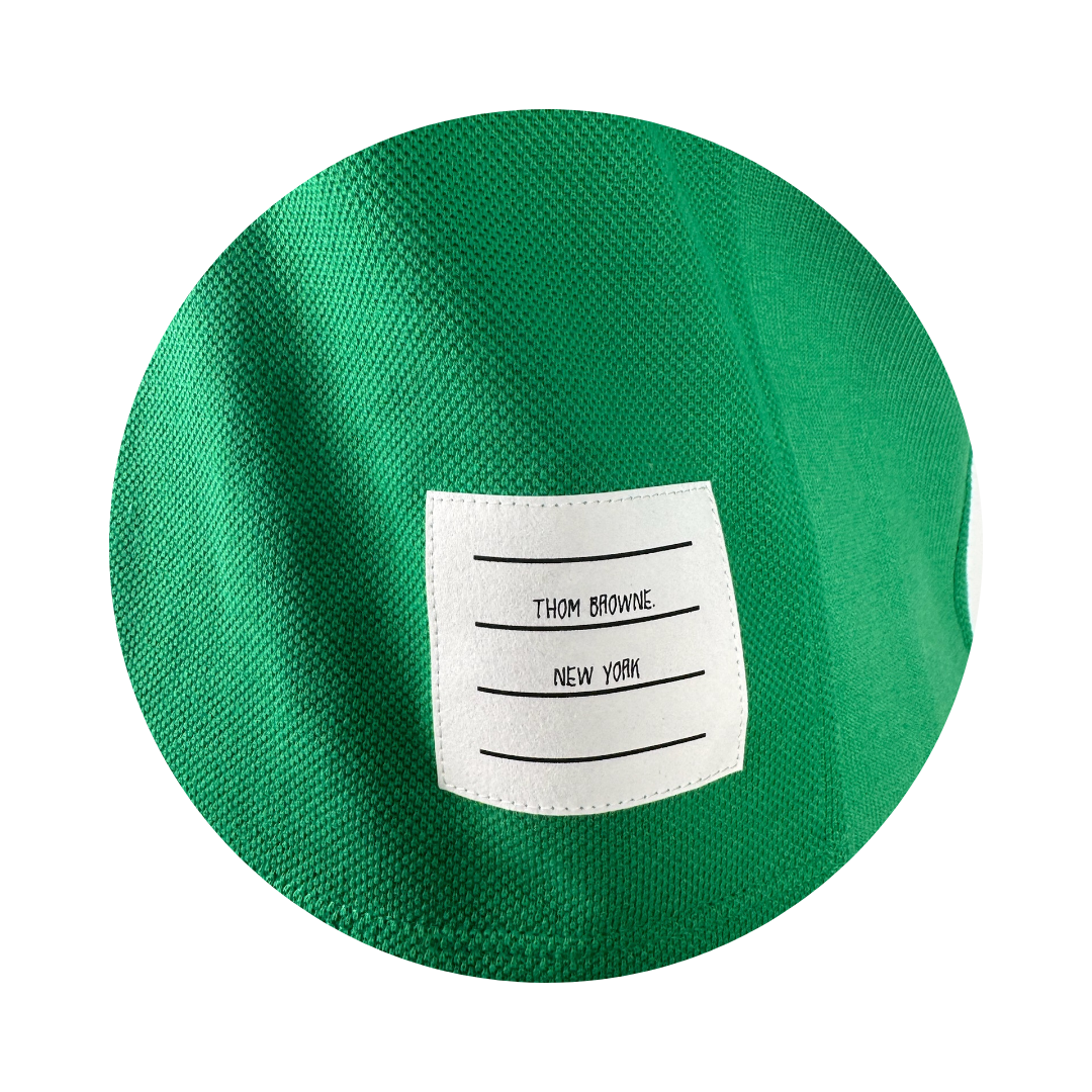 Thom Brown Green 4 Bar T-Shirt - Size 38