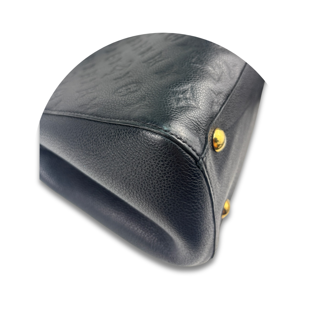 Louis Vuitton Black Empreinte Montaigne MM