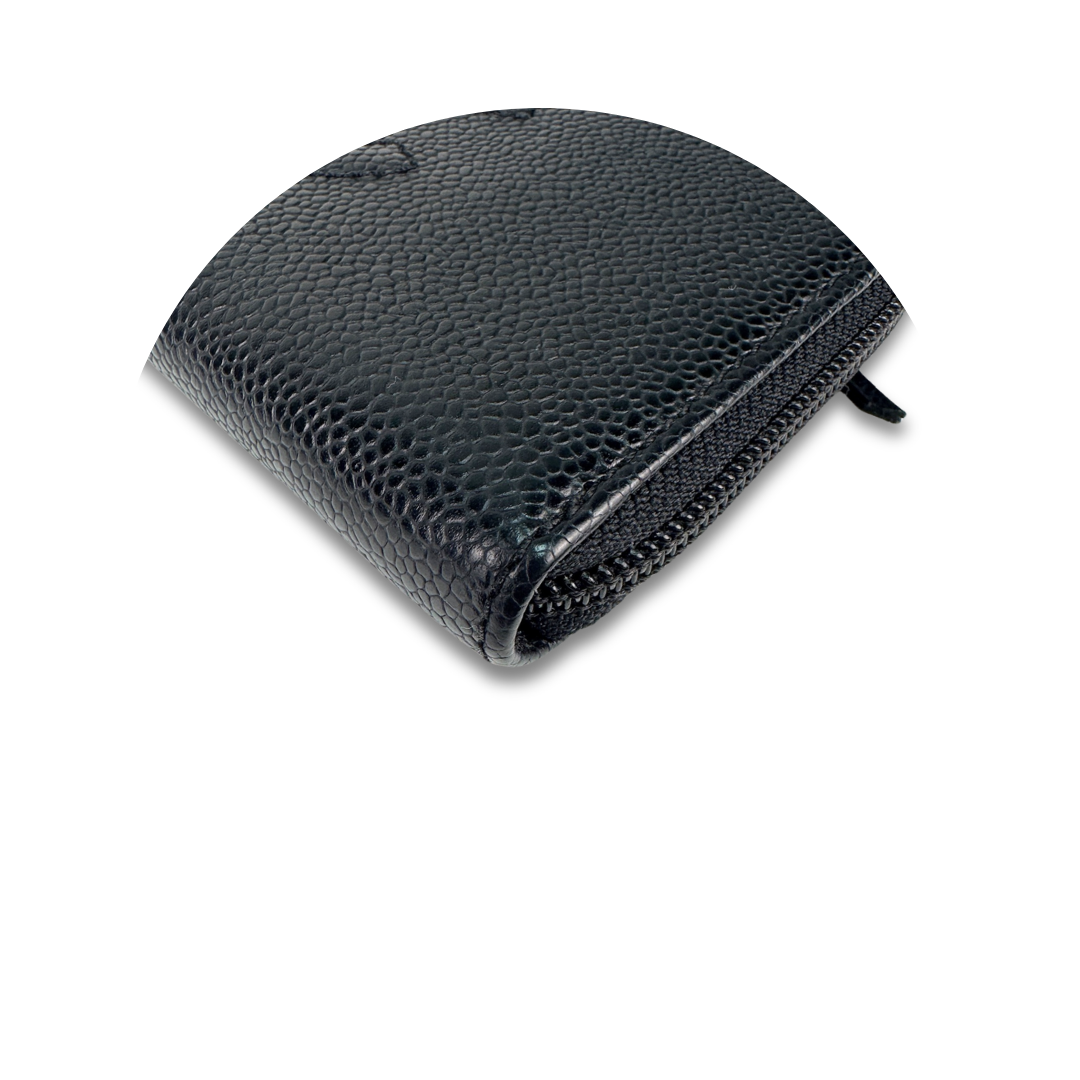 Chanel Caviar Zipper Wallet