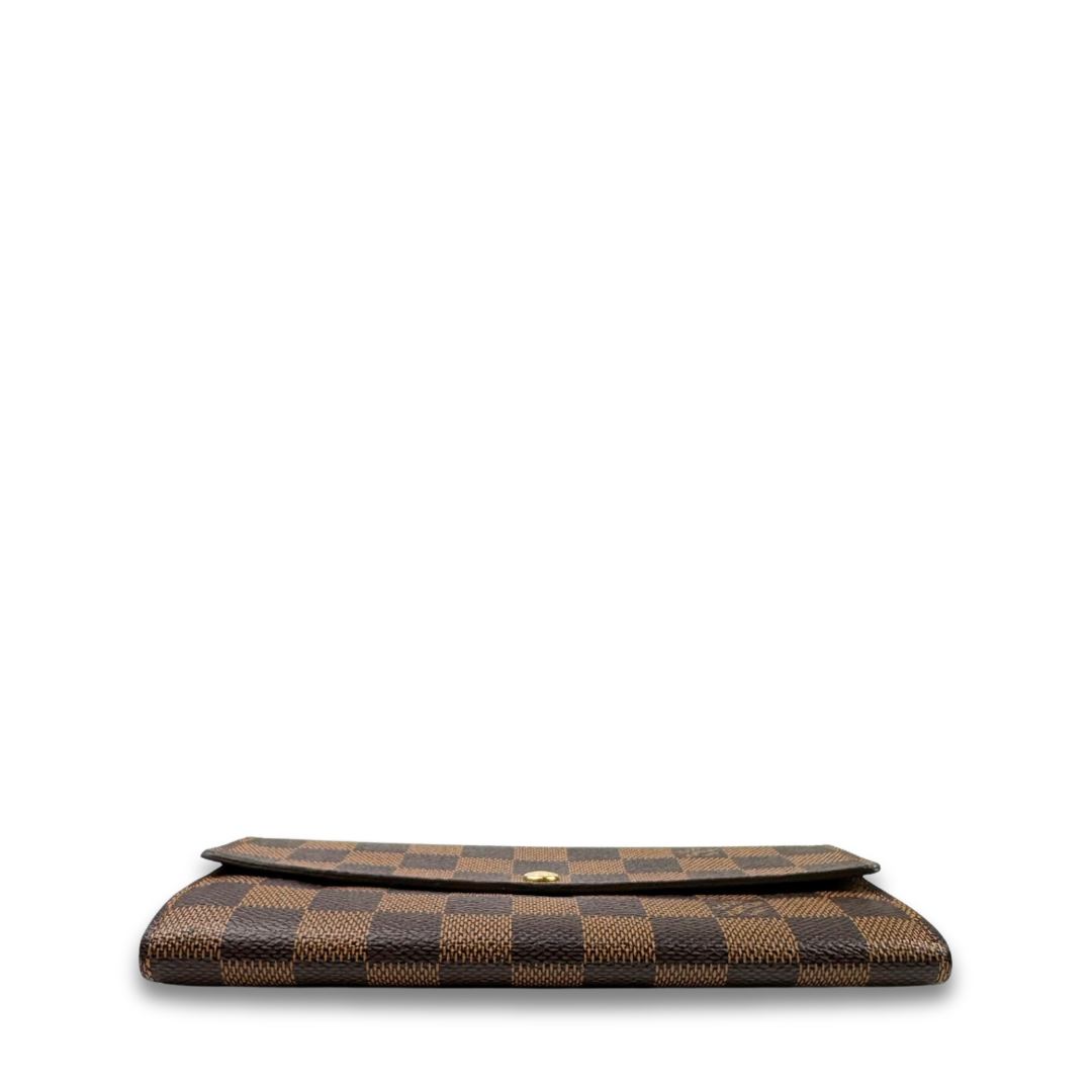 Louis Vuitton Damier Ebene Sarah Wallet
