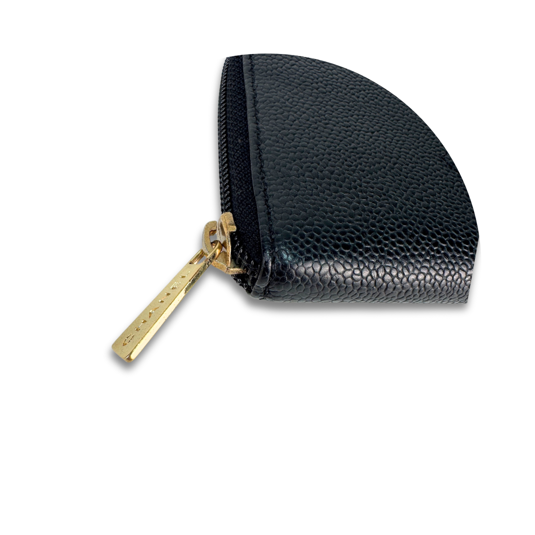 Chanel Caviar Zipper Wallet