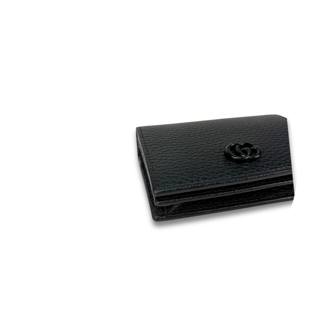 Gucci Black Marmont Compact Wallet