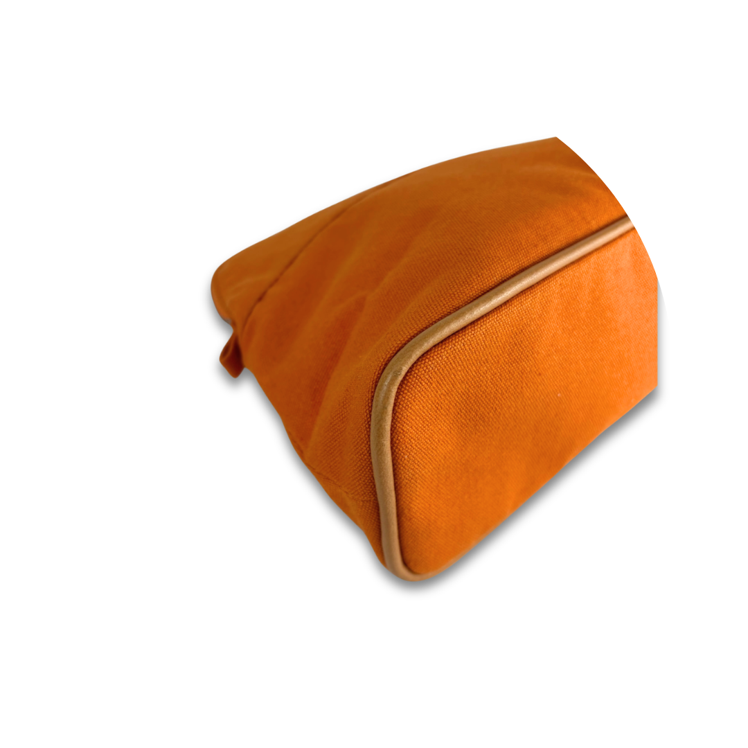 Hermès Orange Toile Bolide Case