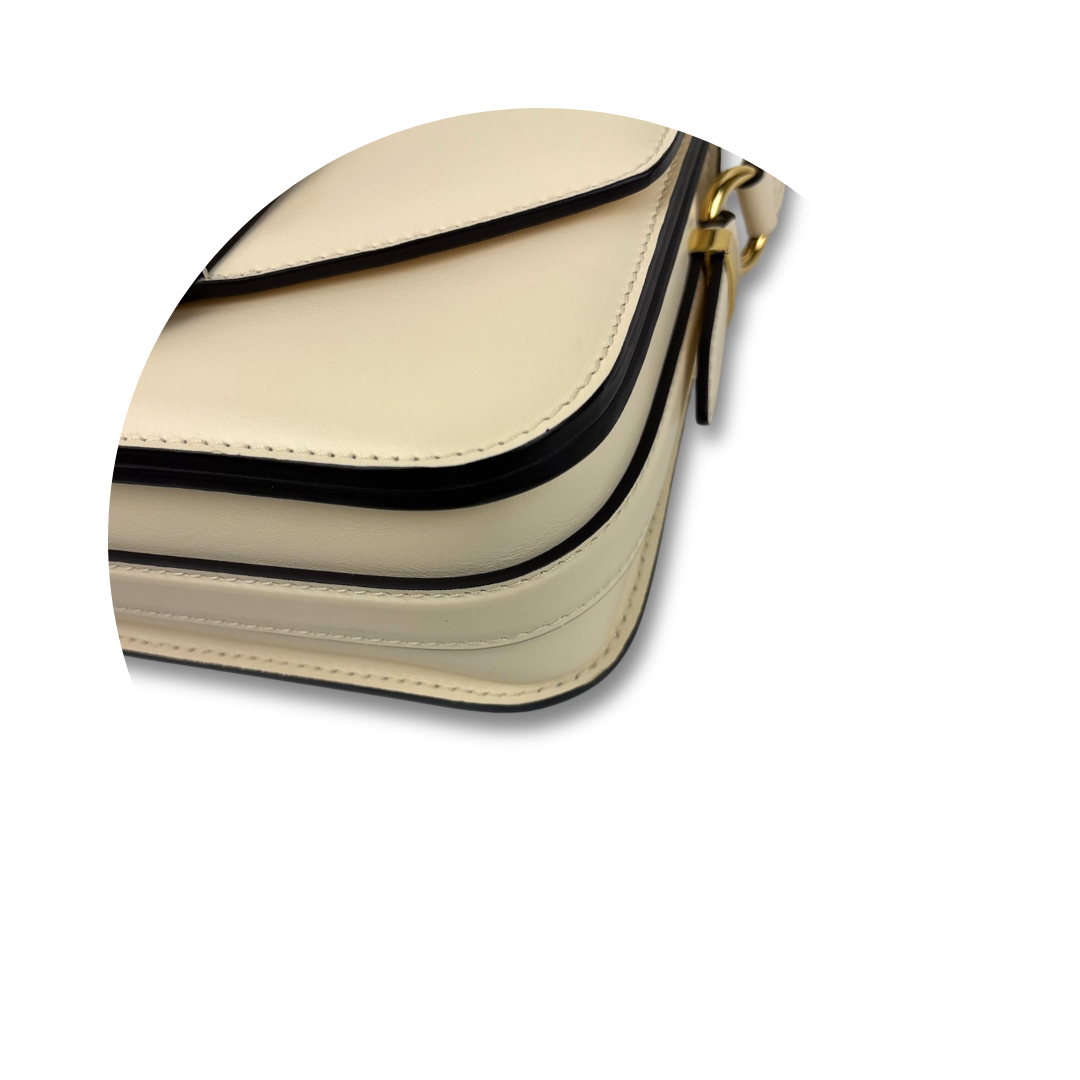Louis Vuitton White Pont 9 Flap Bag