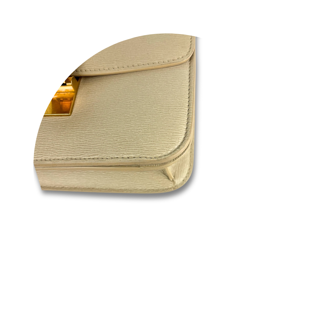 Celine Small Beige Box Bag