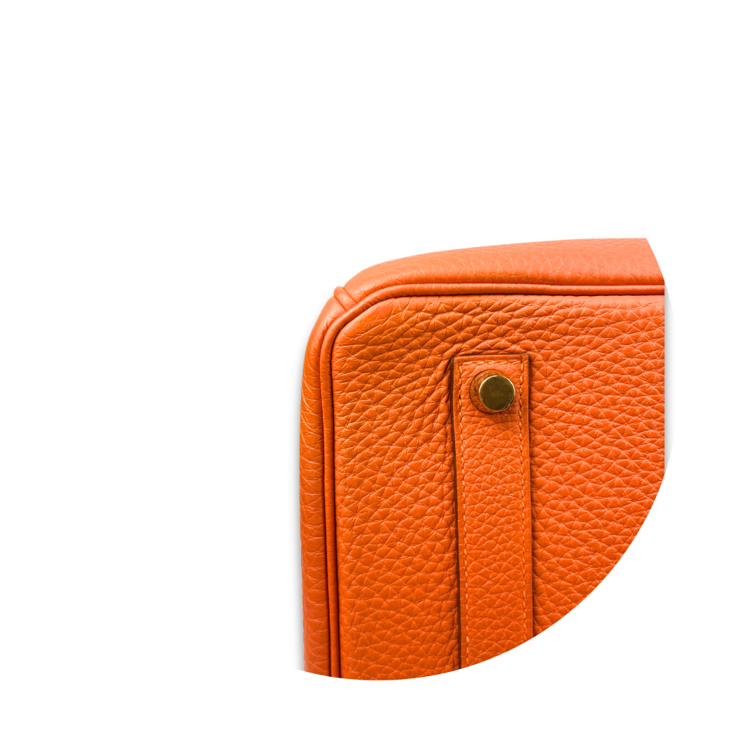 Hermès Togo Birkin 35 Feu Orange