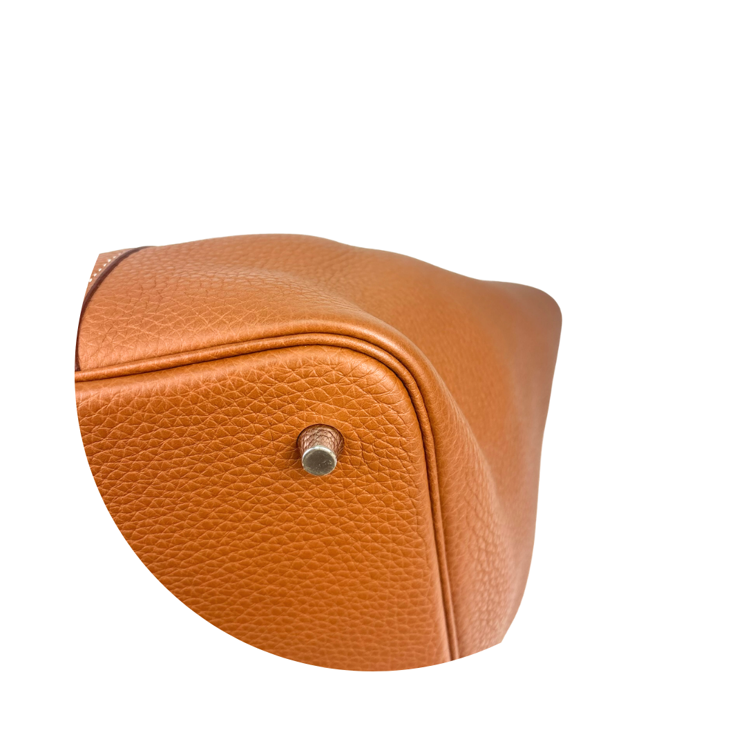 Hermès Gold Clemence Picotin 22