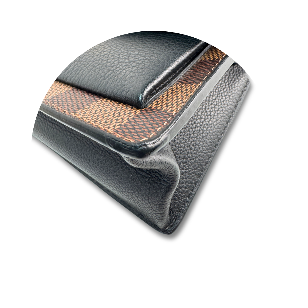 Louis Vuitton Damier Ebene Vavin Chain Wallet
