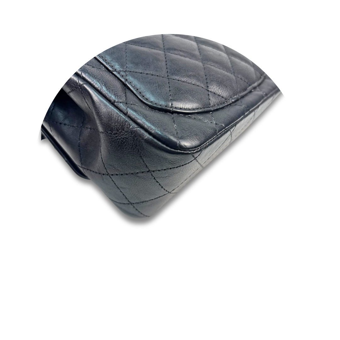 Chanel So Black Classic Square Mini