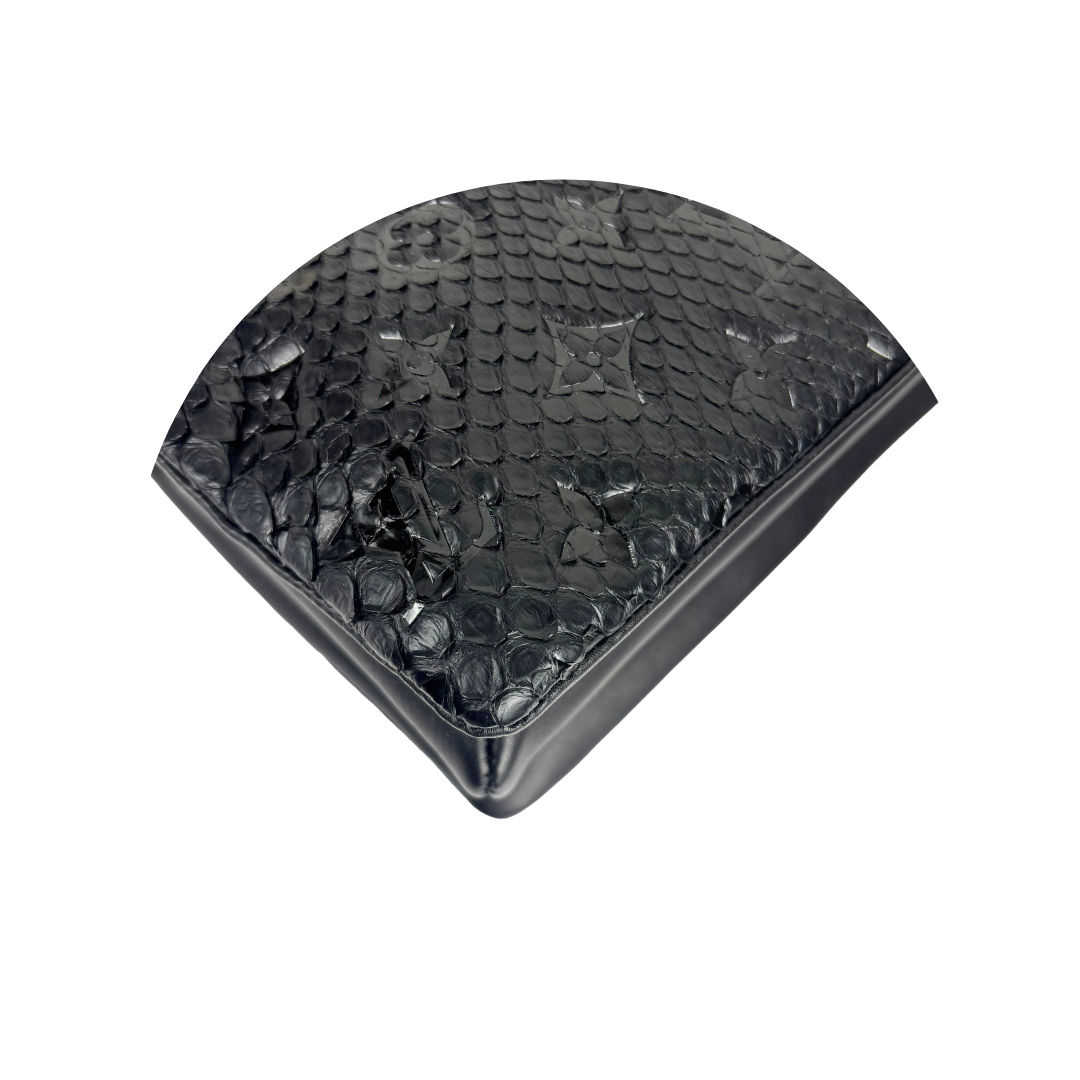 Louis Vuitton Black Python Coussin BB