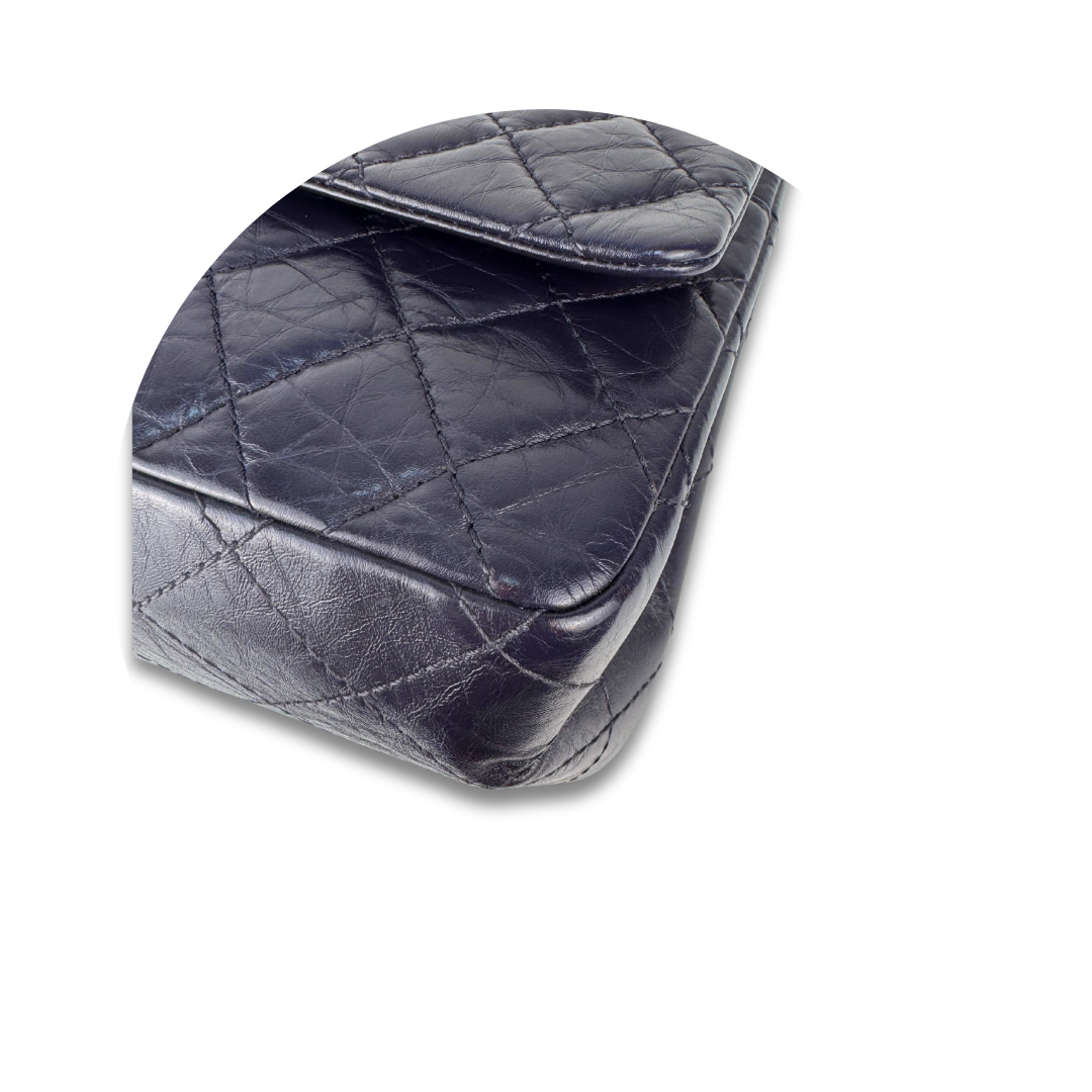 Chanel Eggplant 2.55 Reissue 226 Double Flap