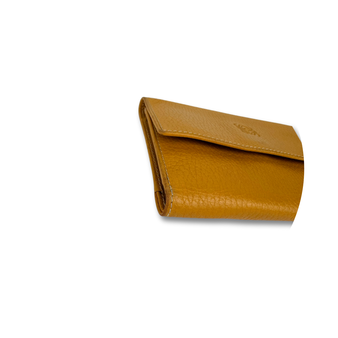 Loewe Beige Trifold Wallet