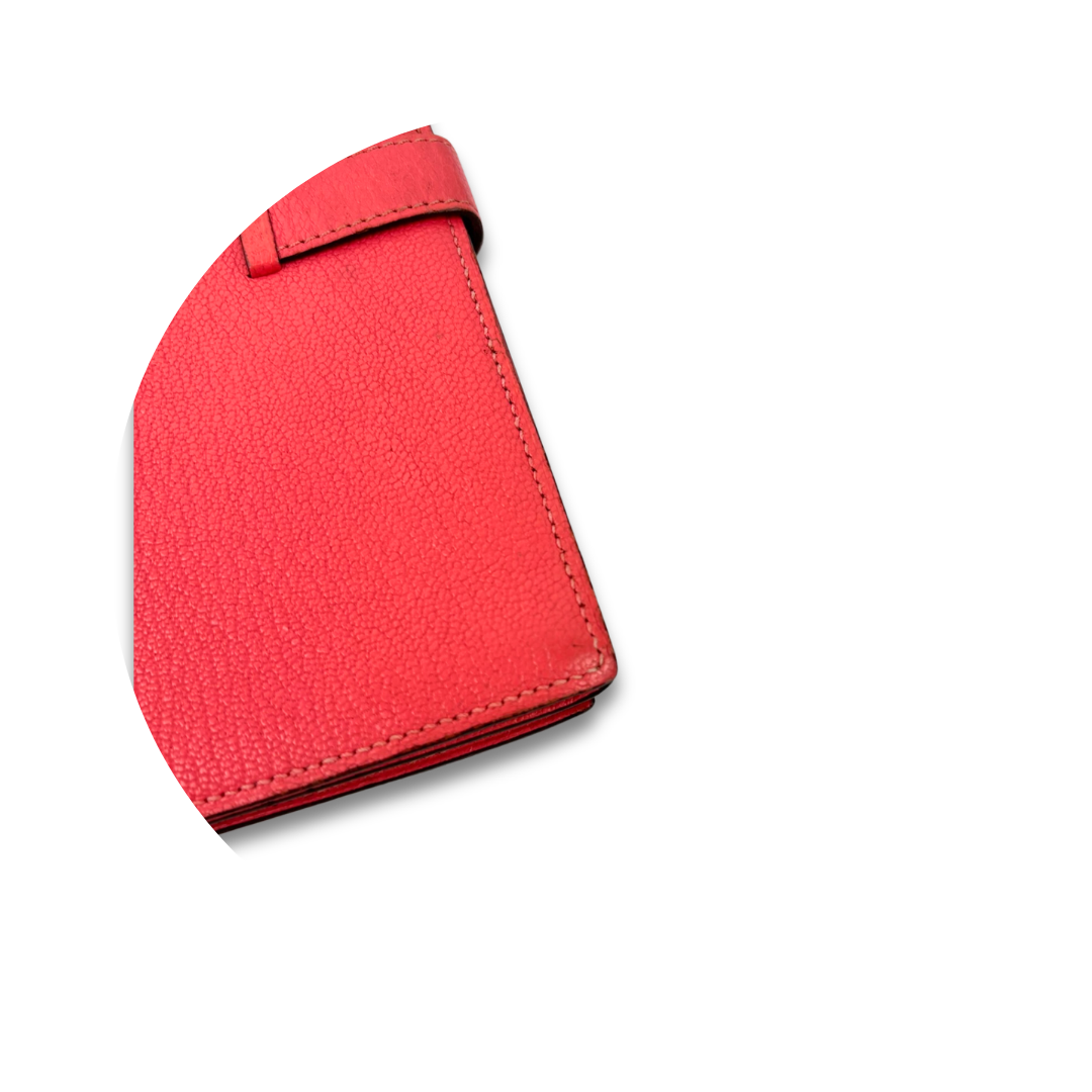 Hermès Pink Swift Bearn Wallet