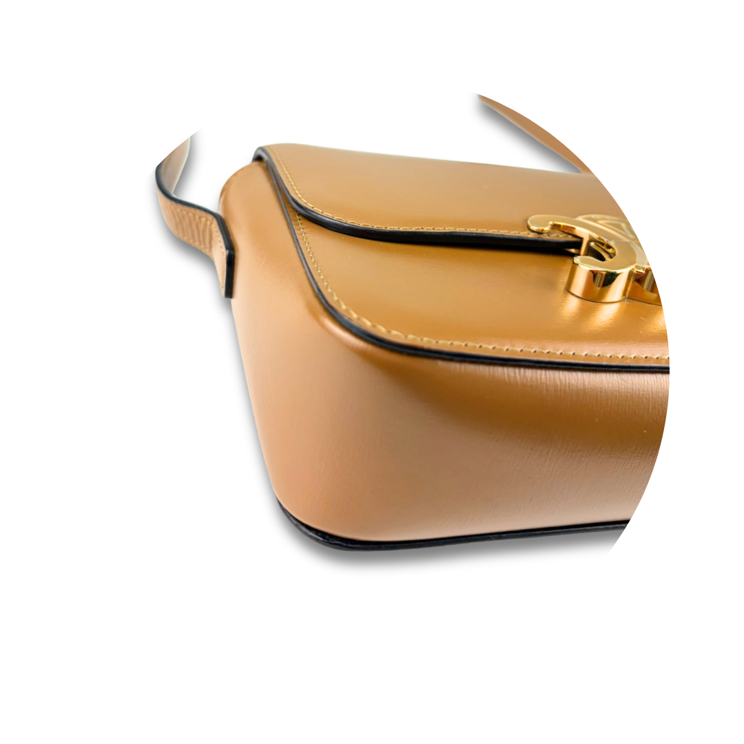 Celine Bronze Nano Triomphe Bag