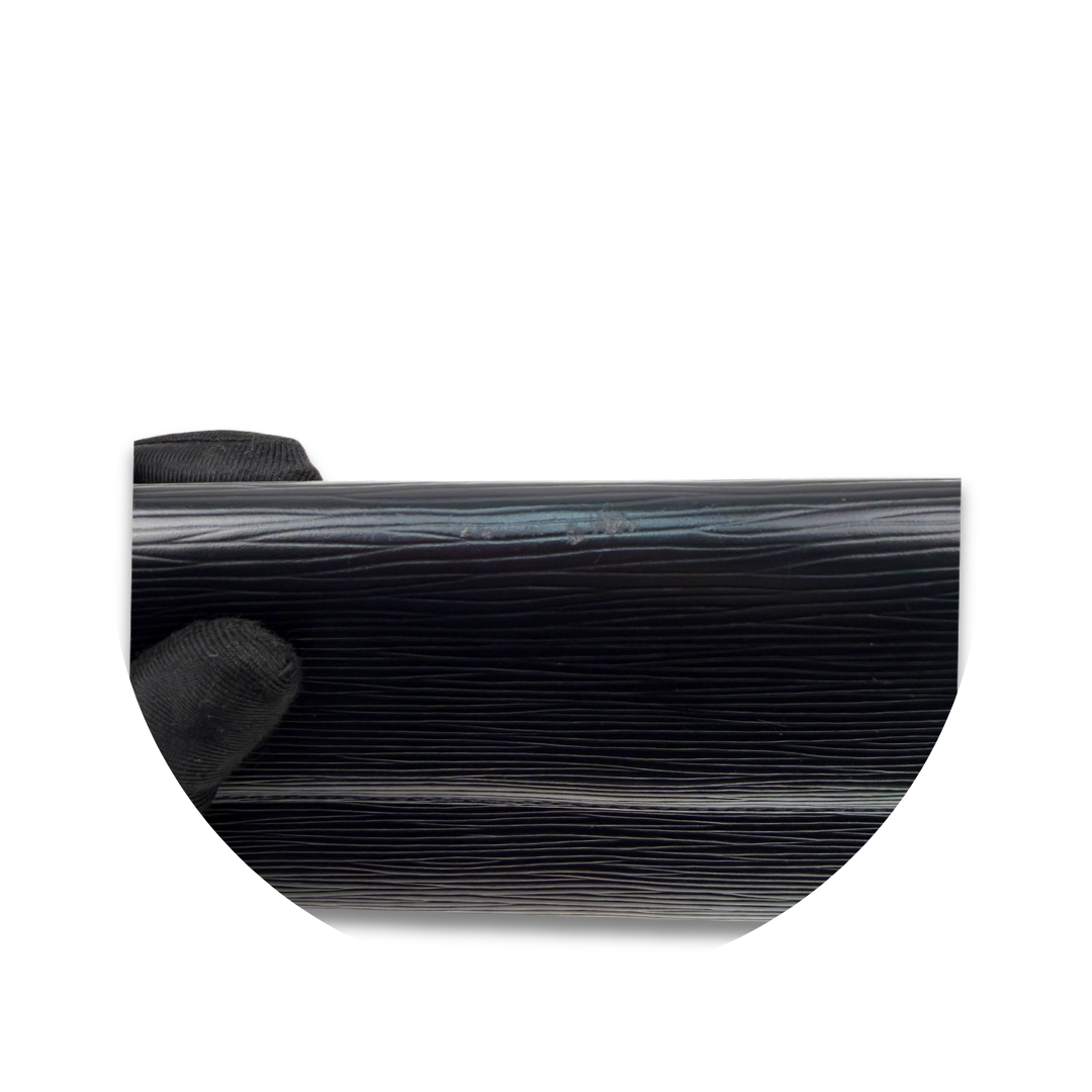 Louis Vuitton Black Epi Leather Sarah Wallet