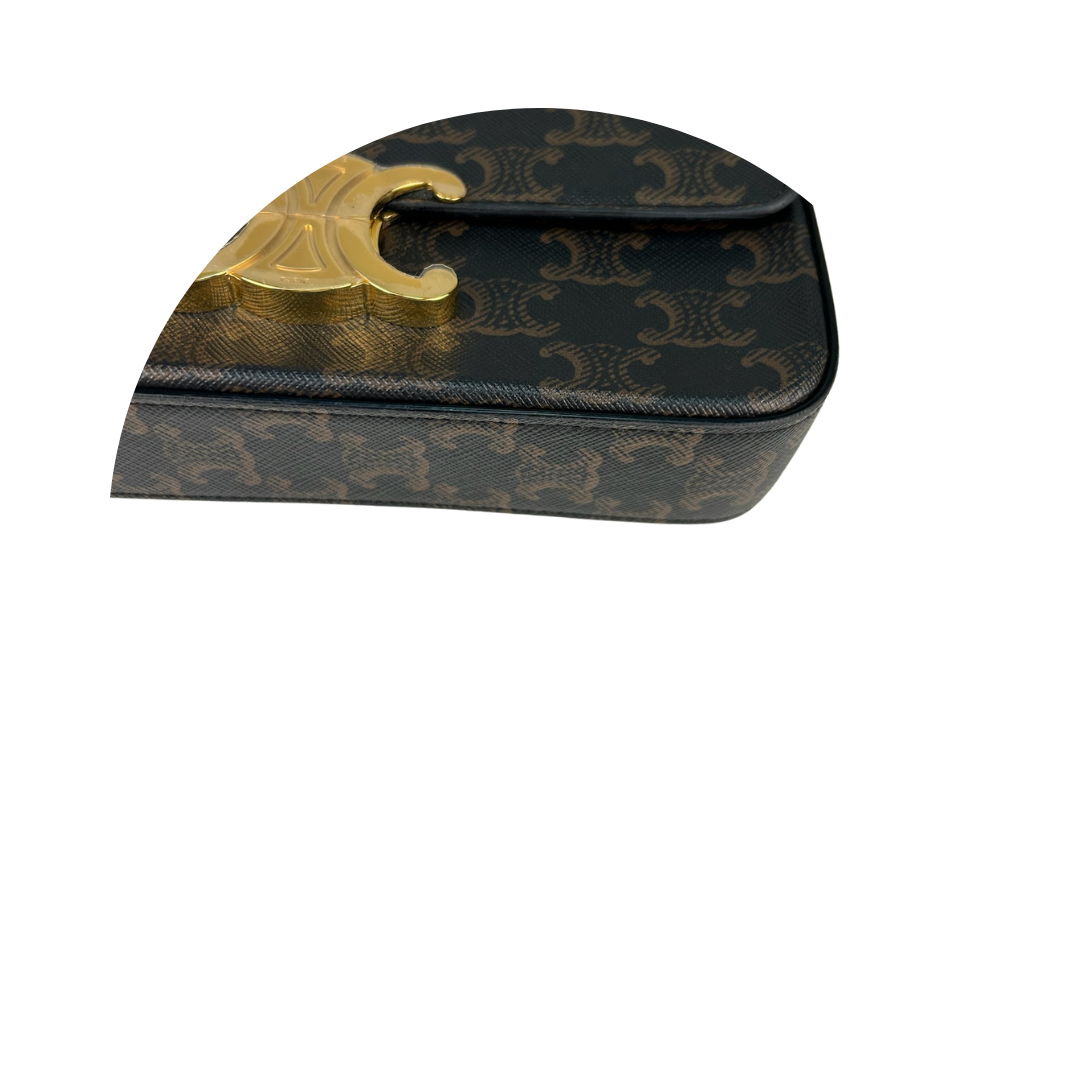 Celine Triomphe Claude Shoulder Bag