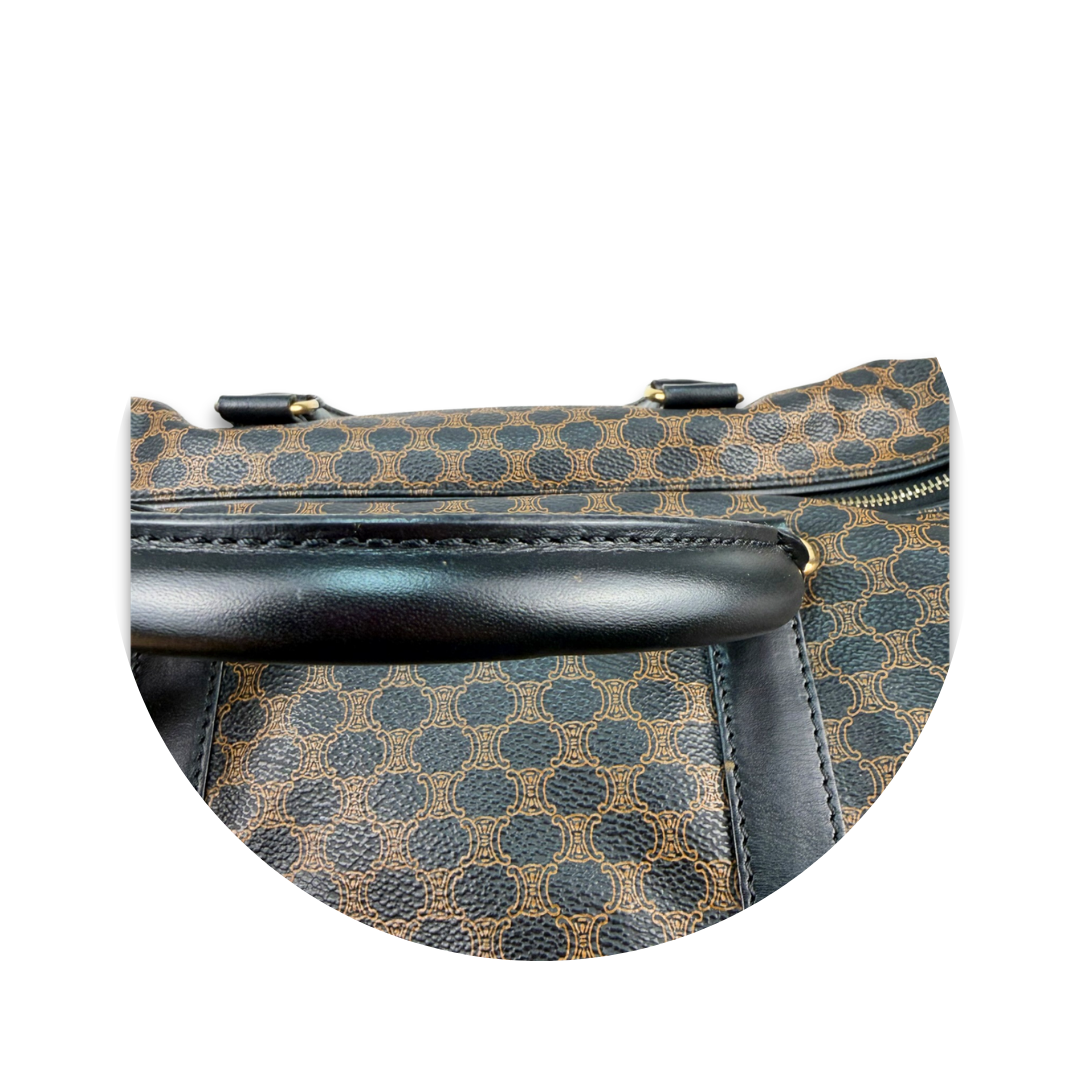 Celine Vintage Boston Duffle Bag
