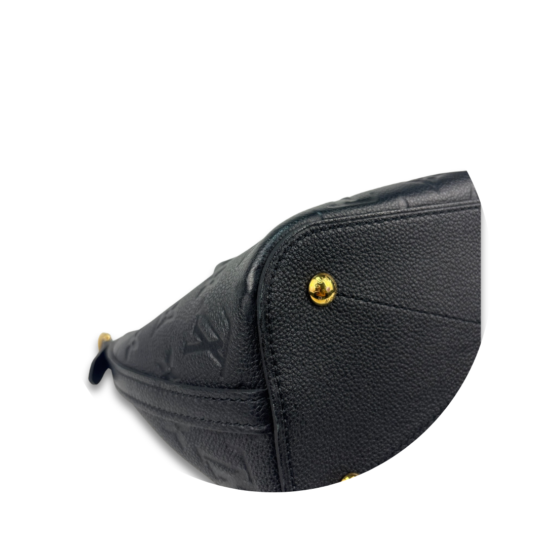 Louis Vuitton Black Empreinte Mazarine PM