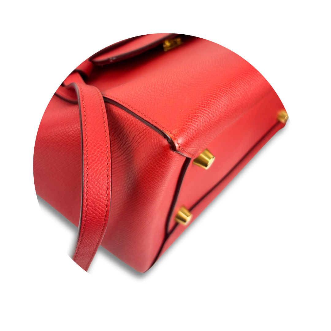 Celine Red Mini Belt Bag