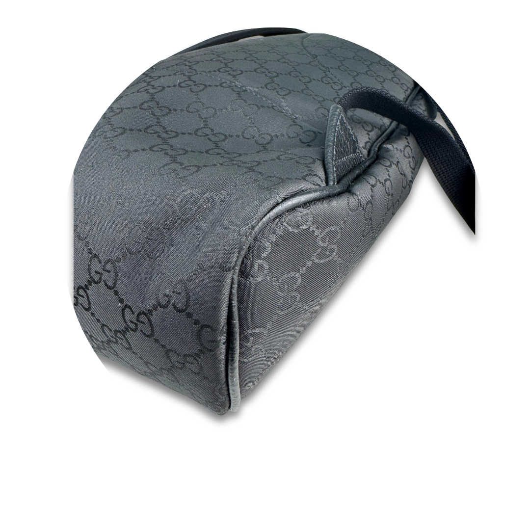 Gucci Black Nylon Slim Backpack