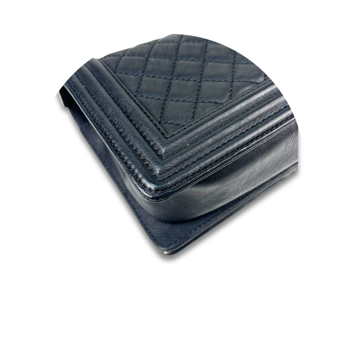 Chanel Medium Black Paris-Dallas Boy Bag