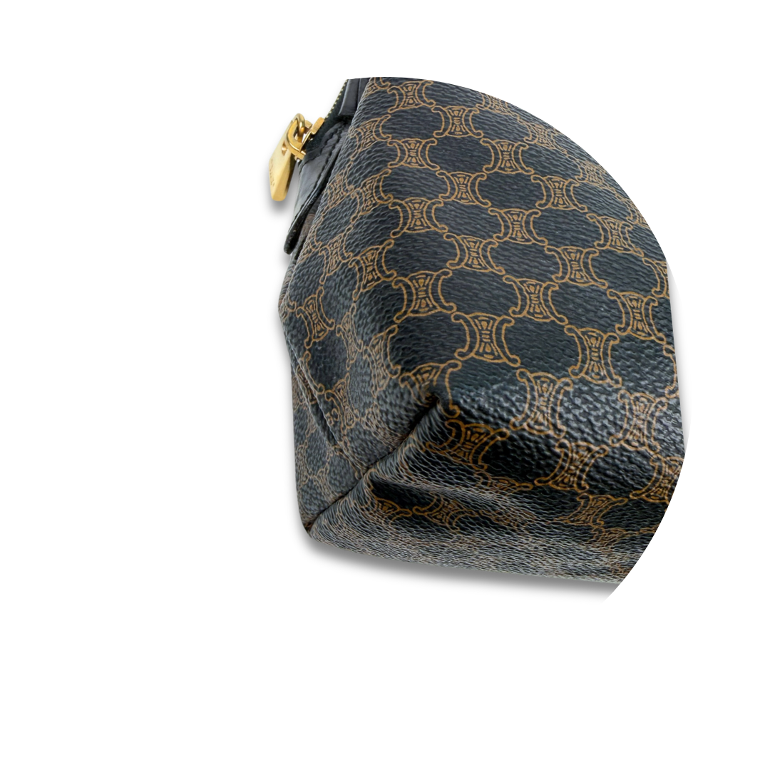 Celine Coated Canvas Toiletry Pouch
