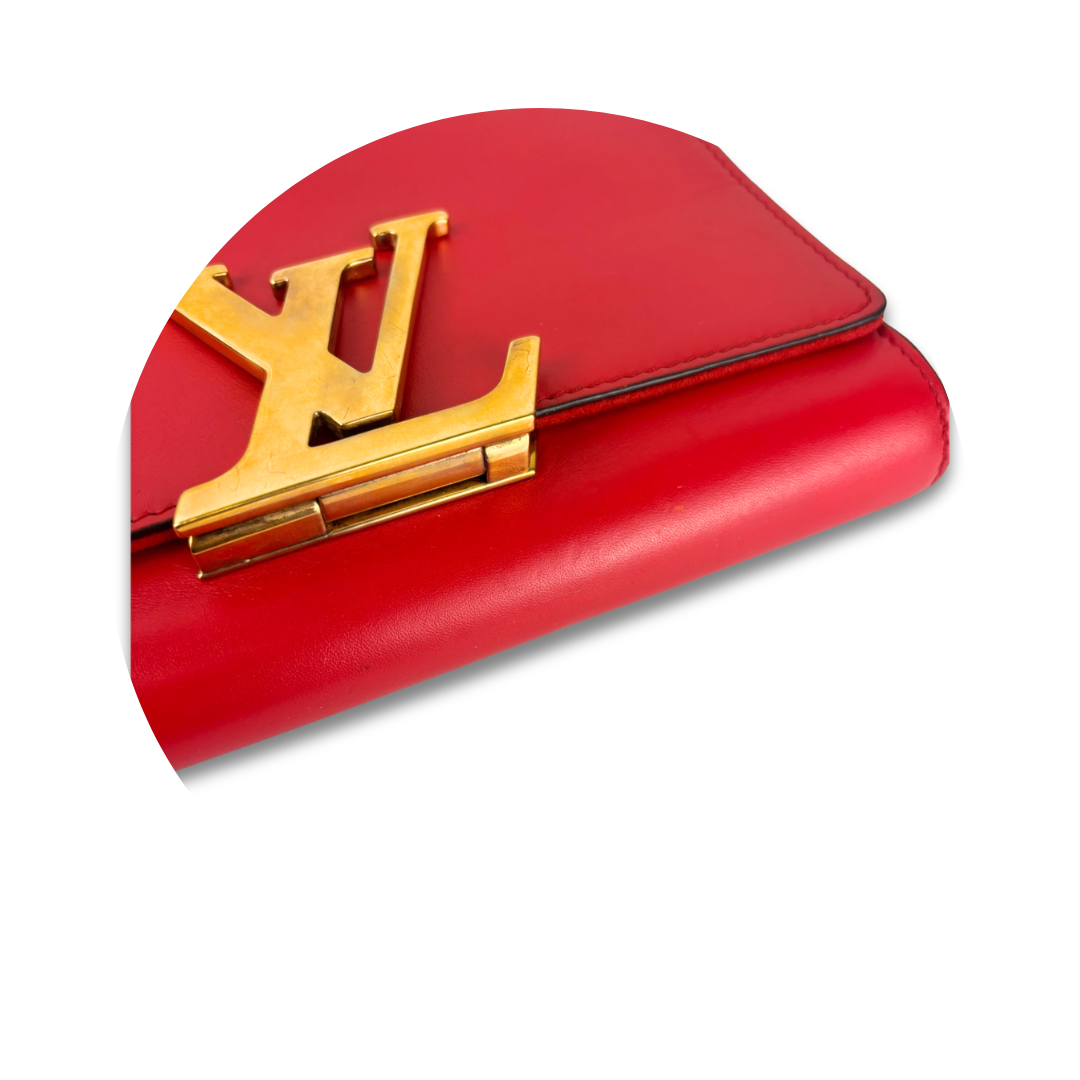 Louis Vuitton Red Chain Louise MM