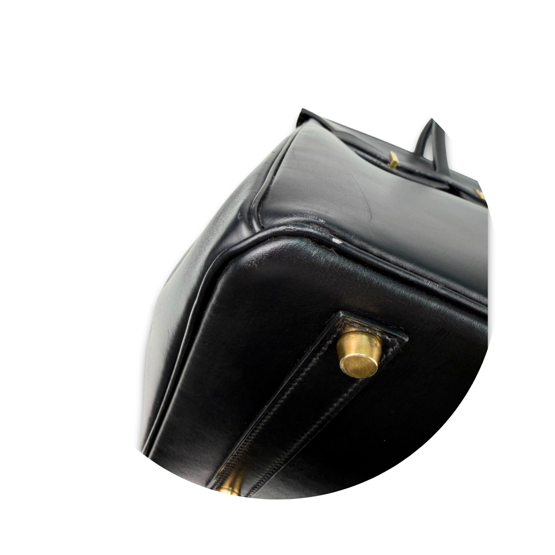 Hermès Box Calf Birkin 35 Noir