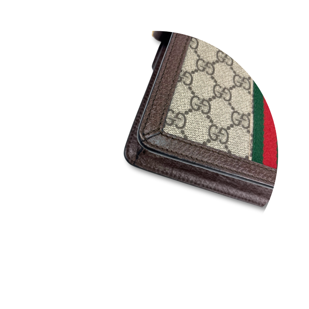 Gucci Mini Ophidia Top Handle Chain Bag