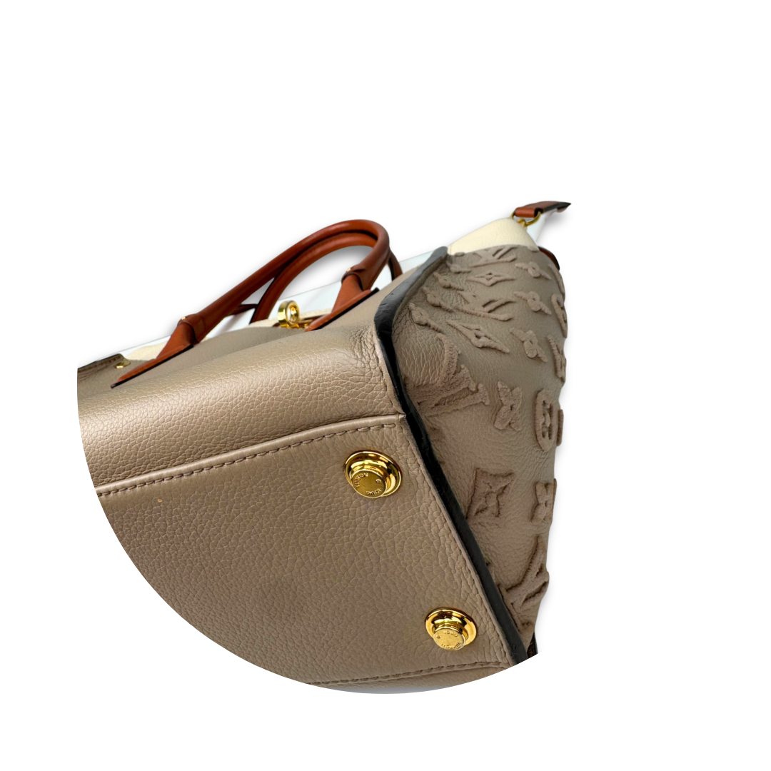 Louis Vuitton Taupe On My Side MM